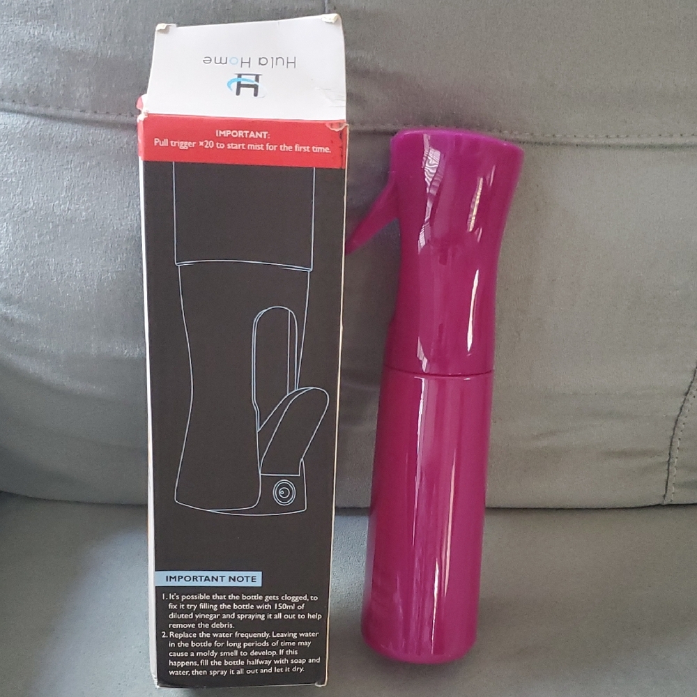 Pink Spray Bottle